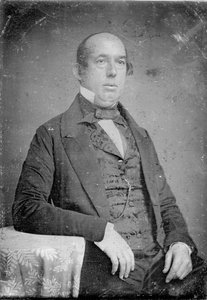 Portrait de Norman Cutter, un grossiste en épicerie à St. Louis